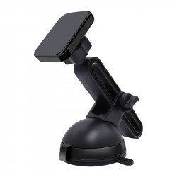 Premium Magnetic Long Windshield and Dashboard Car Mount Holder for Phone KI-022 (Black)